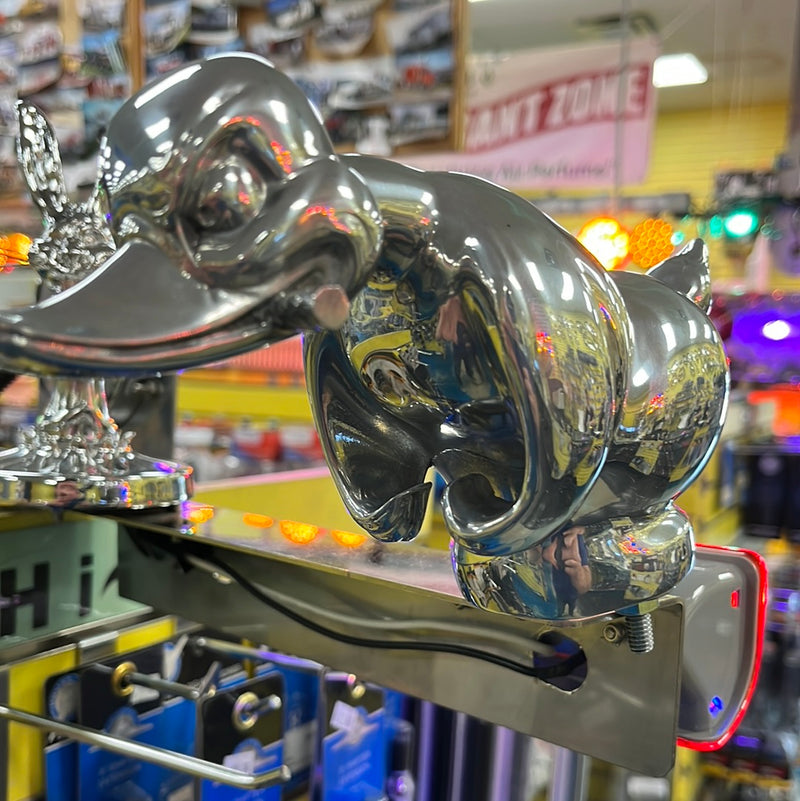 Paintable "Convoy" / "Death Proof" angry rubber duck hood ornament w/cigar