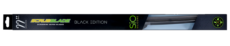 Scrubblade Black Edition silicone windshield wiper blade - SINGLE