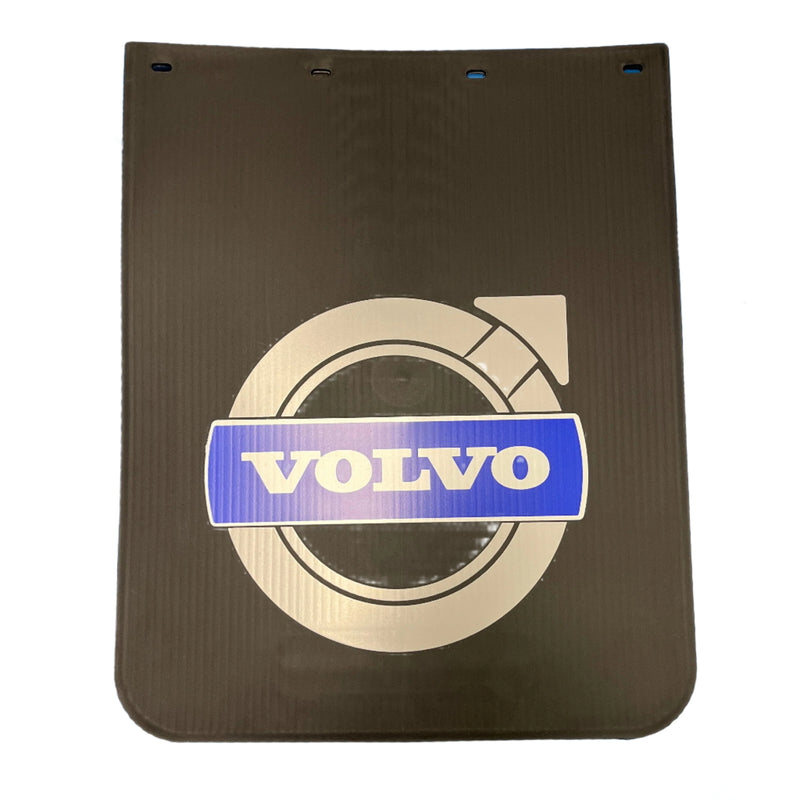 Volvo 24" x 30" black rigid plastic mudflap - SINGLE