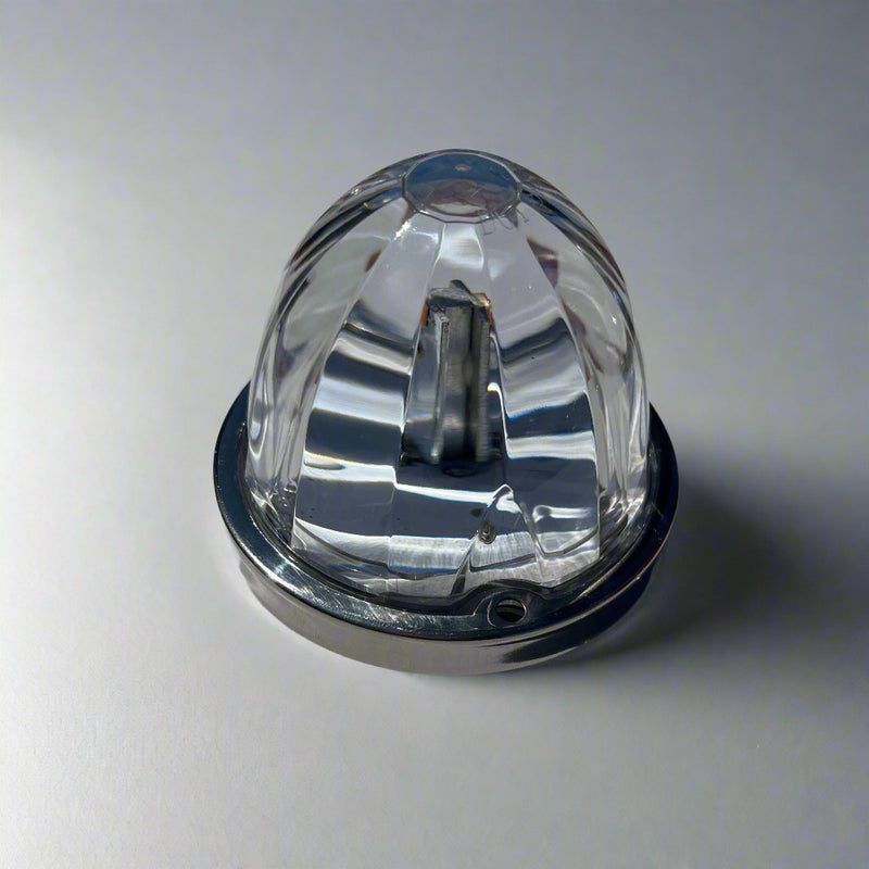 "Luminara" watermelon style LED turn signal light w/surface mount base