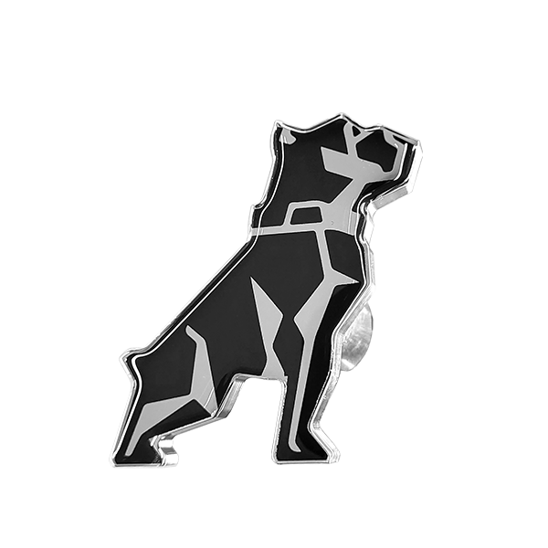 Mack chrome billet aluminum brake knob - SINGLE