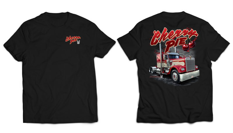 "Cherry Pie" trucker tee shirt