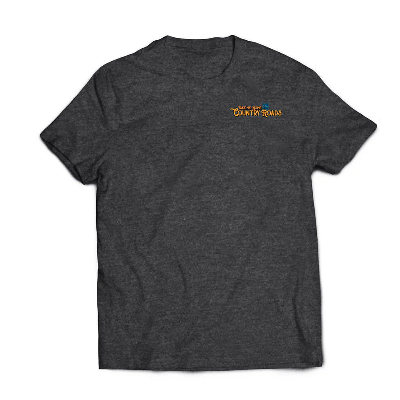 "Country Roads" trucker tee shirt