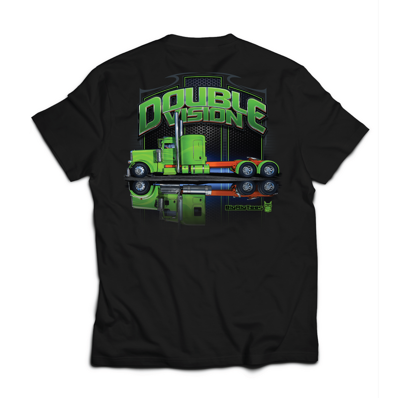 "Double Vision" trucker tee shirt