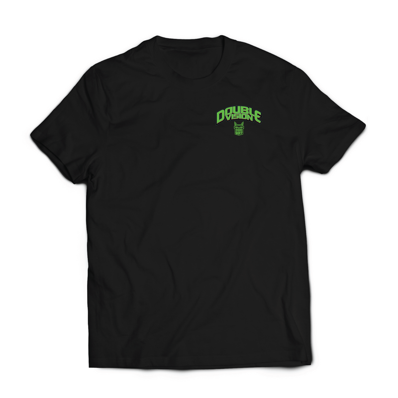 "Double Vision" trucker tee shirt