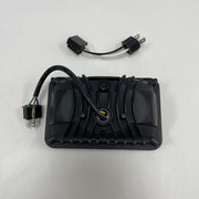 4" x 6" LED headlight with auxiliary glow strip