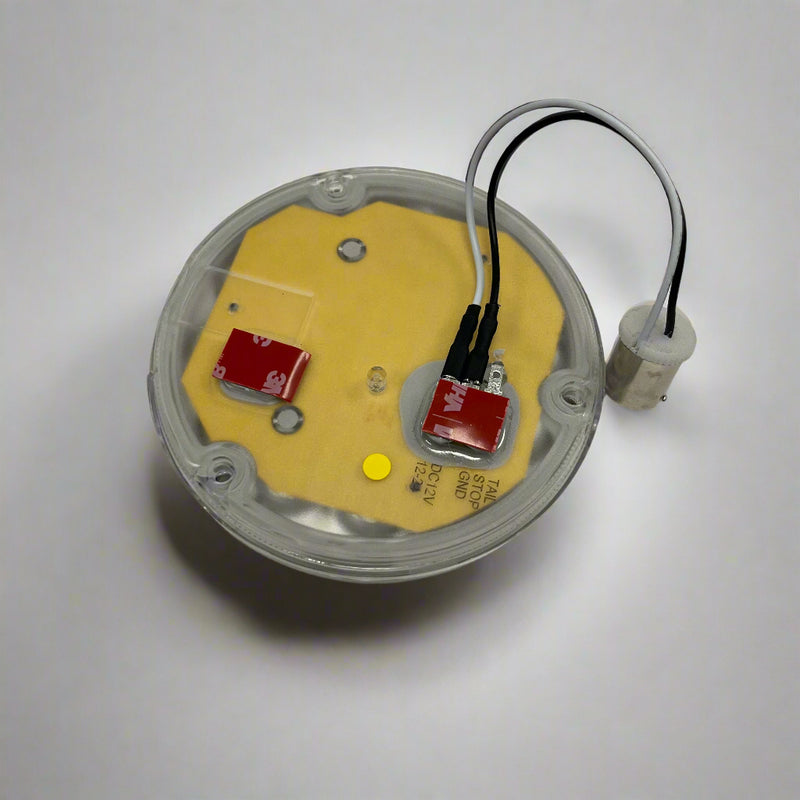 4" round 19 diode LED replacement sleeper load light w/1156 plug