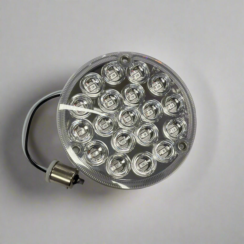 4" round 19 diode LED replacement sleeper load light w/1156 plug