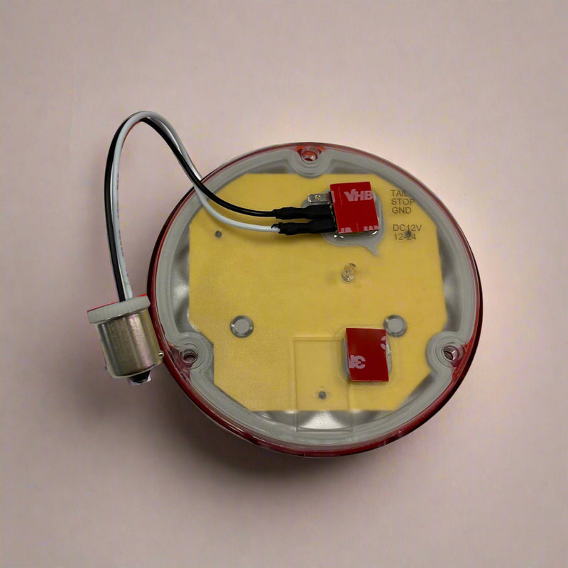 4" round 19 diode LED replacement sleeper load light w/1156 plug