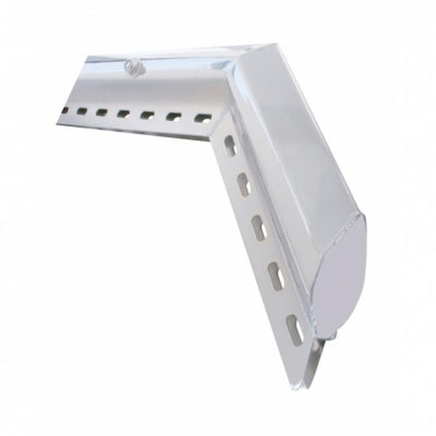 430 grade stainless steel spring-loaded angled mudflap hangers - PAIR