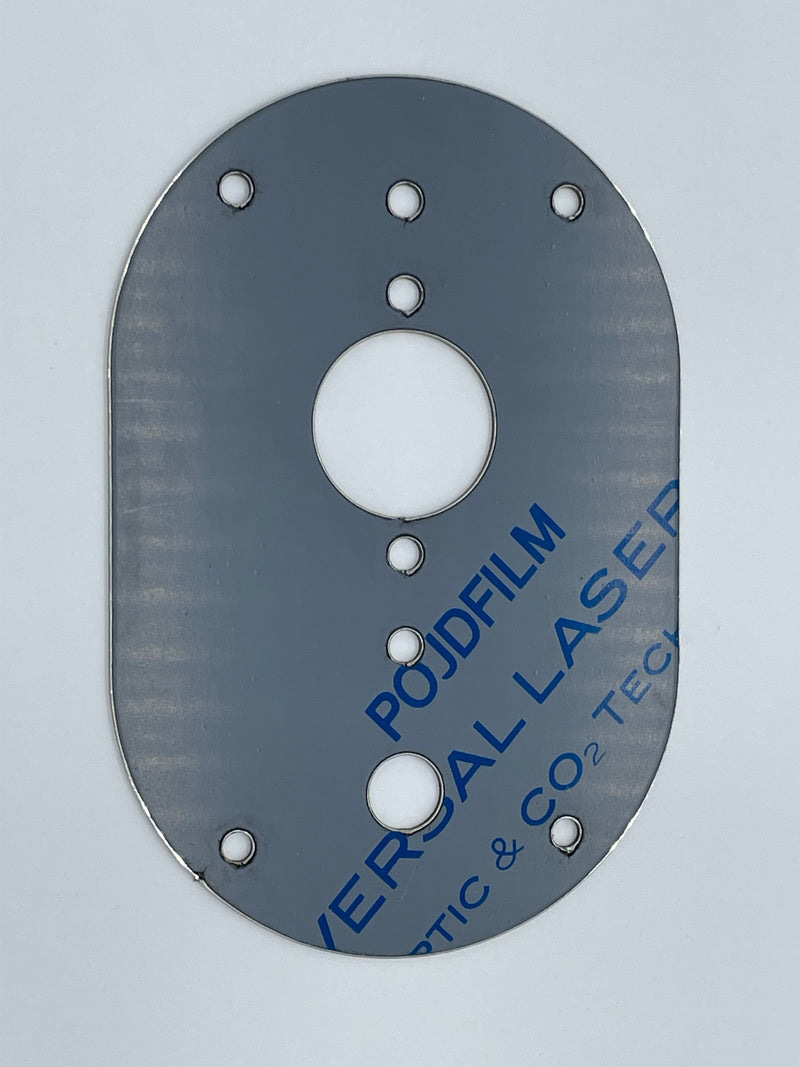 Peterbilt 386 / 388 / 389 stainless steel single sleeper map light bracket for watermelon light - SINGLE