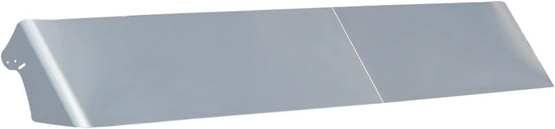 Peterbilt 379 / 389 Ultracab premium stainless steel blind mount visor