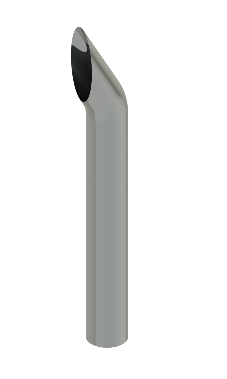 Lincoln Chrome 8" diameter exhaust tips ONLY - fits 8" kits