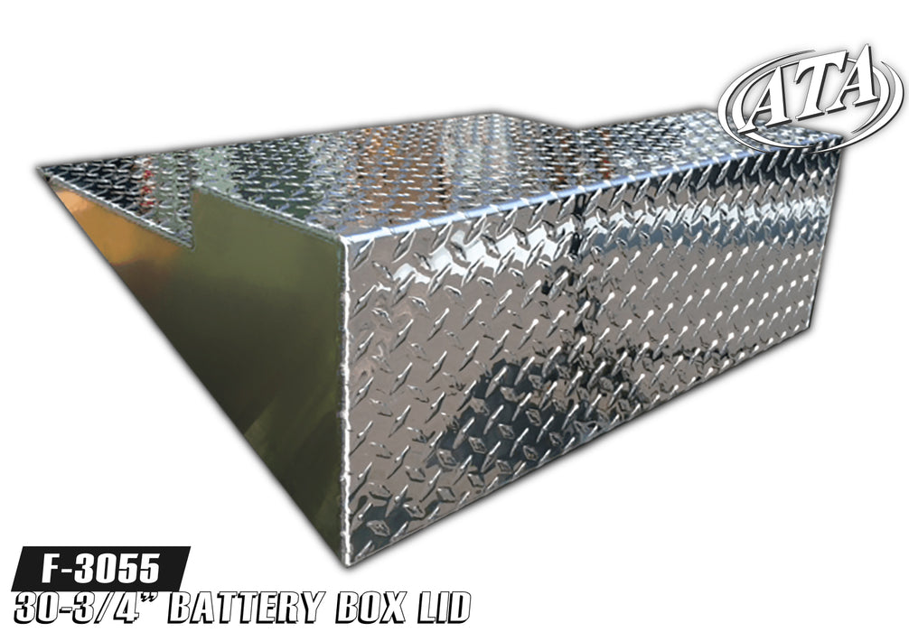 Freightliner Classic aluminum diamond plate battery box lid