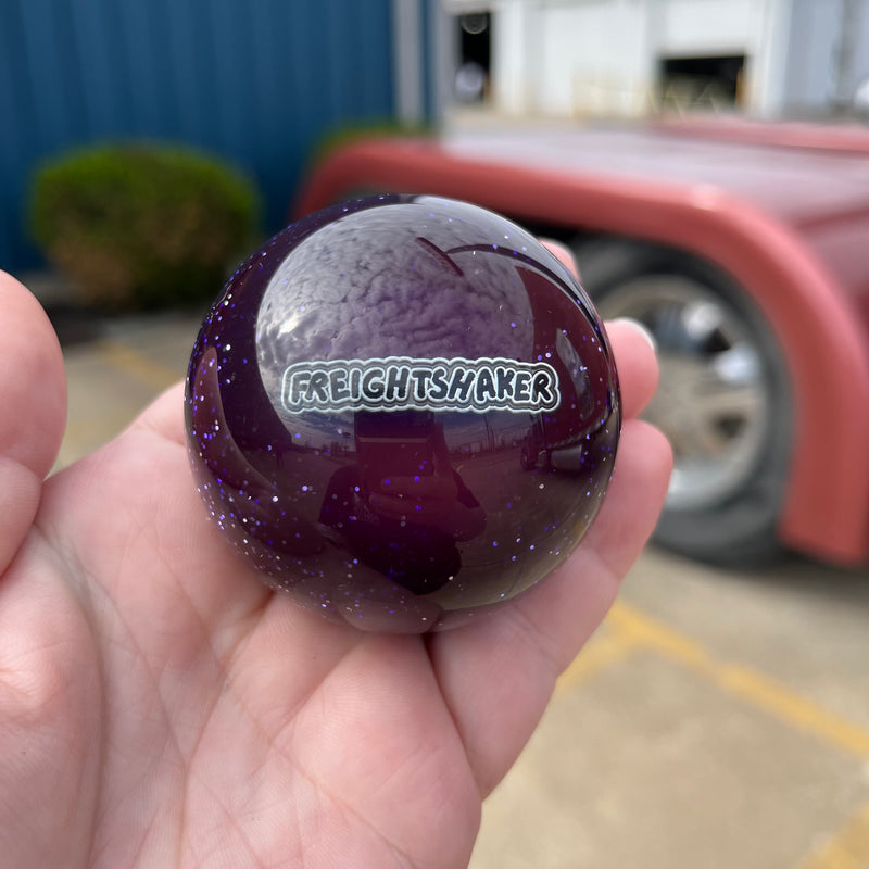 Freight SHAKER logo 2.25" diameter round gear shift knob