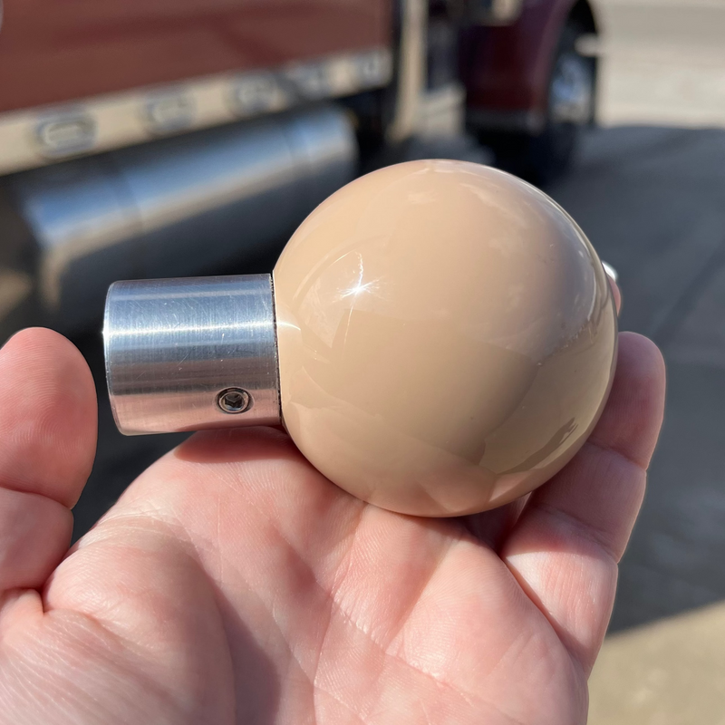 Jaundice Eye tractor / trailer air brake knob with 5/8" x 11 insert - SINGLE