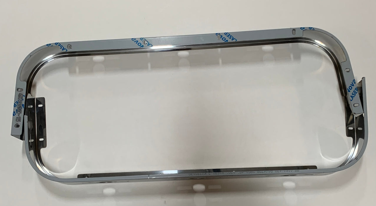 Peterbilt stainless steel 36" Unibilt sleeper light panels w/8 combo light holes