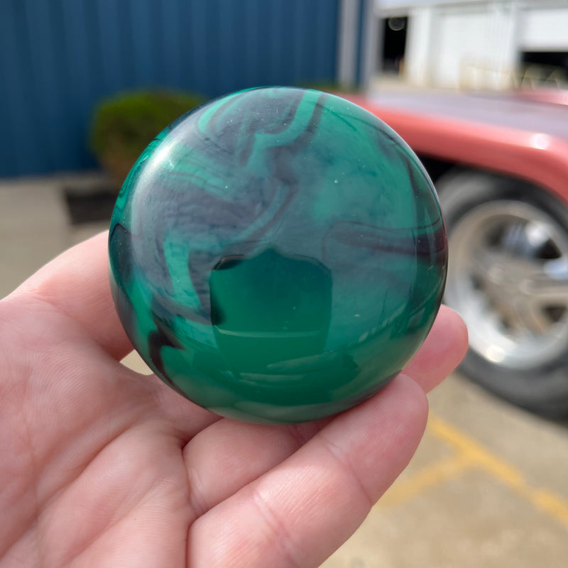 Marble tractor / trailer air brake knob with 5/8" x 11 insert - SINGLE