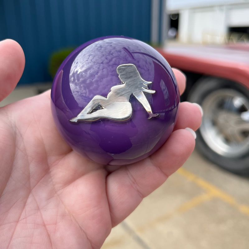 "Thicc Lady" 2.25" diameter round gear shift knob