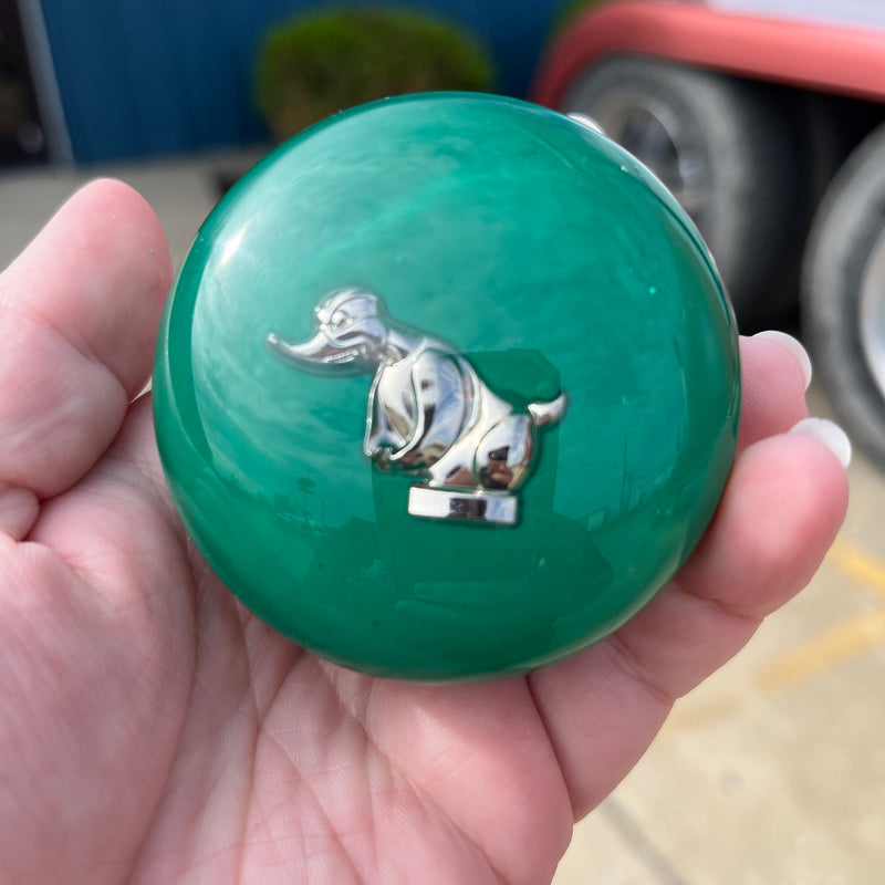 Rubber Duck embedded logo tractor / trailer air brake knob with 5/8" x 11 insert - SINGLE
