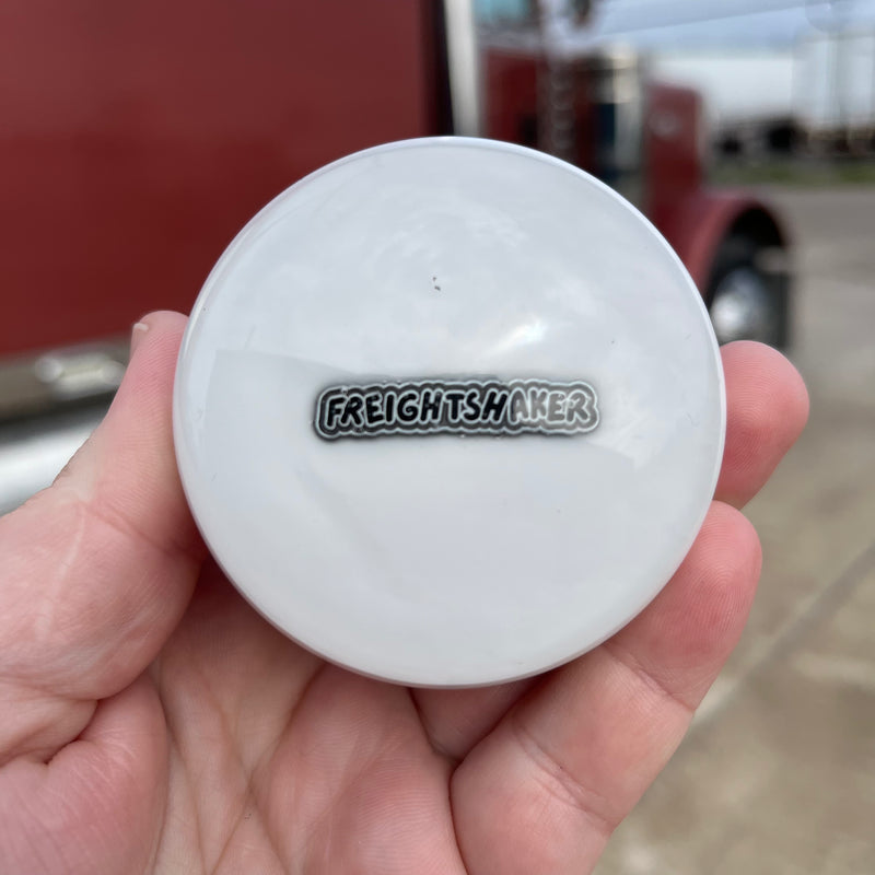 Freight SHAKER embedded logo tractor / trailer air brake knob with 5/8" x 11 insert - SINGLE