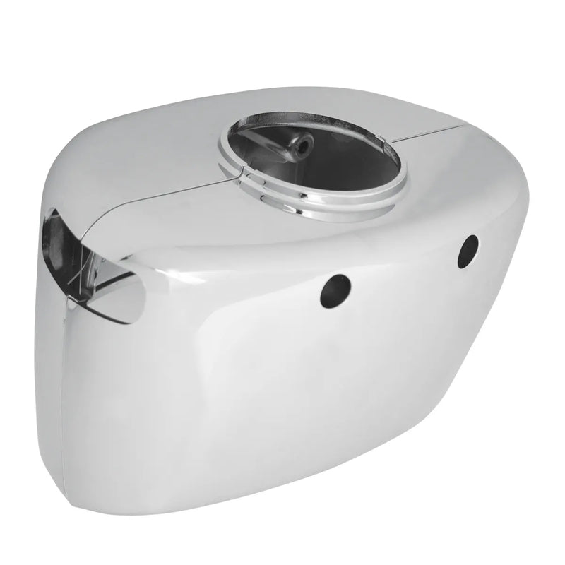 Peterbilt 2006+ / Kenworth 2006+ chrome plastic upper steering column cover