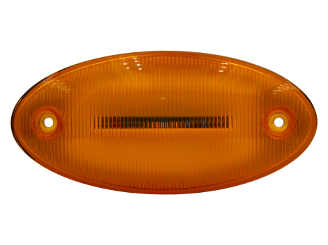 International 3 LED Amber oval cab marker light