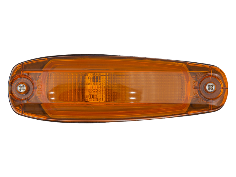 Freightliner Cascadia 2018+ Amber 2 diode LED cab marker light w/factory weather pack connector