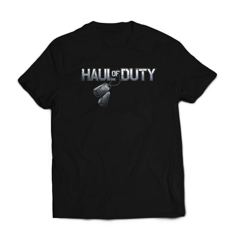 "Haul of Duty" trucker tee shirt