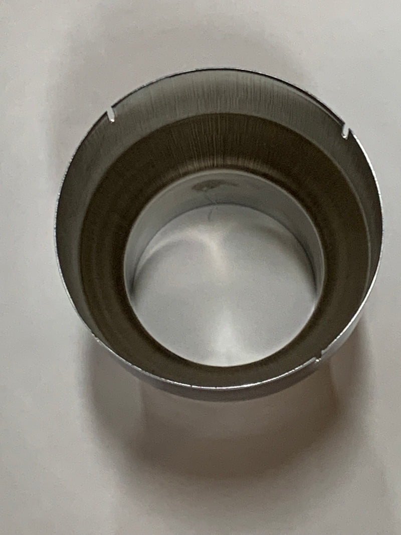 Chrome plated 7" ID to 5" OD exhaust coupler