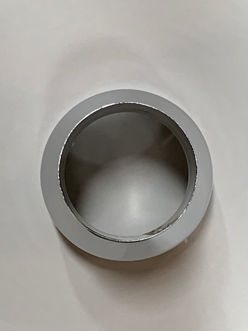 Chrome plated 7" ID to 5" OD exhaust coupler