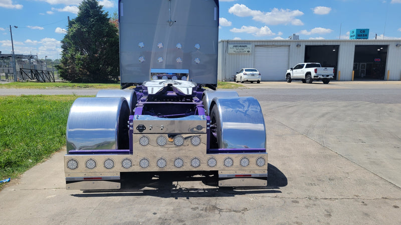 Stainless steel reversed T-bar with 16 round 4" light holes