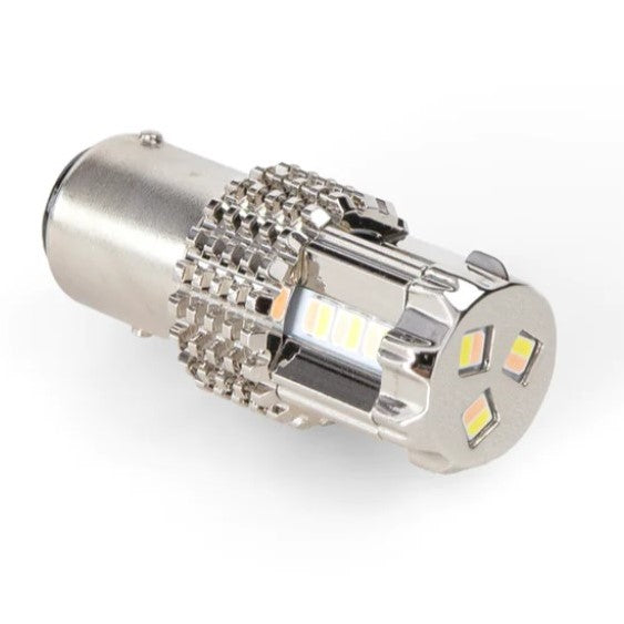 #1157 15 diode LED light bulb for glass watermelon lens light - SINGLE