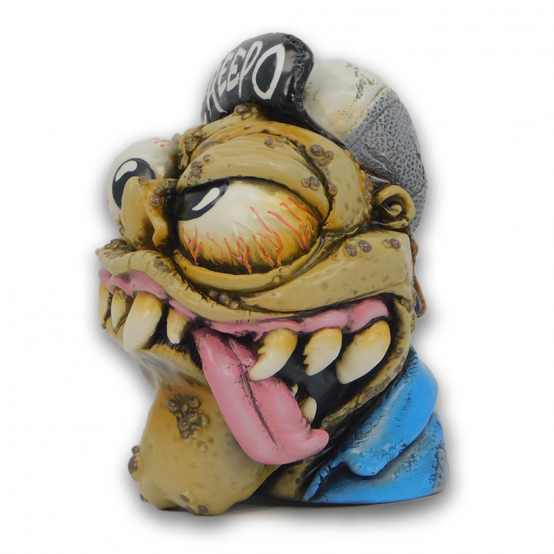 Janky Jenkins skull gear shift knob with 1/2" x 13 threaded insert