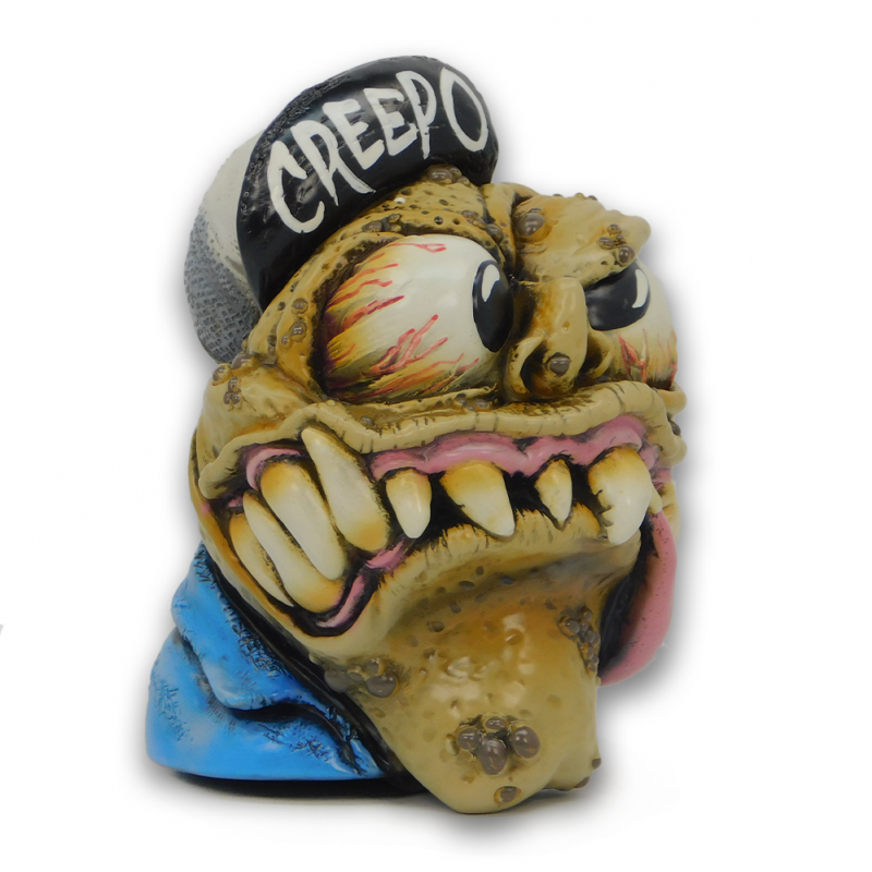 Janky Jenkins skull gear shift knob with 1/2" x 13 threaded insert