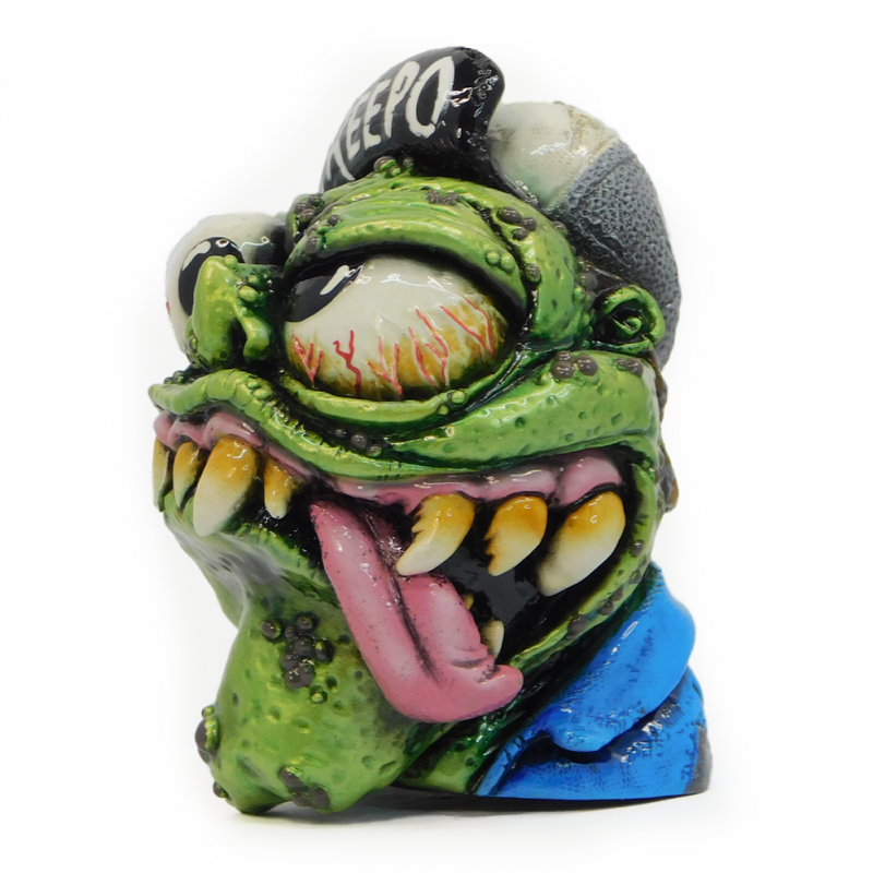 Janky Jenkins skull gear shift knob with 1/2" x 13 threaded insert