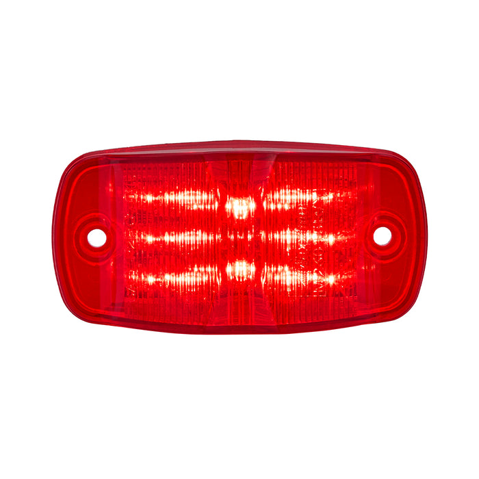 Maxxima red 2" x 4" rectangular LED marker light