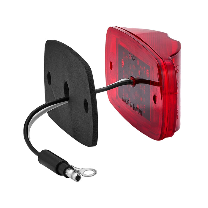 Maxxima red 2" x 4" rectangular LED marker light