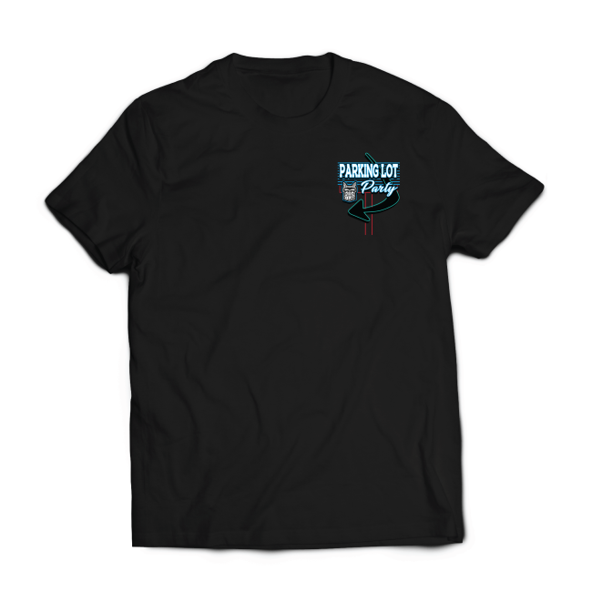 "Parking Lot Party" Trucker Tee Shirt