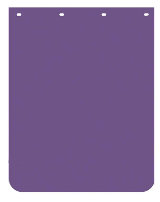 24" x 30" bright colored plastic mudflap - Purple