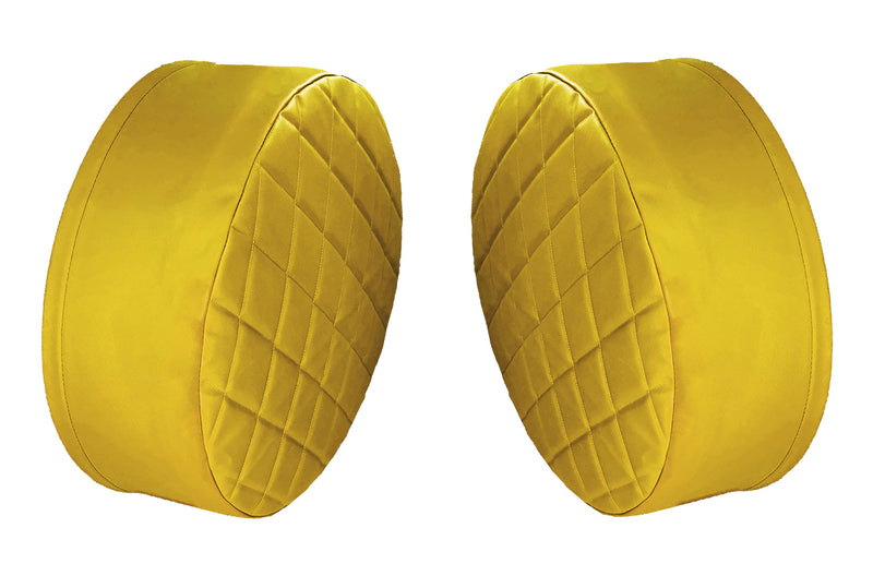 Peterbilt 29" diameter quilted fuel tank covers - PAIR