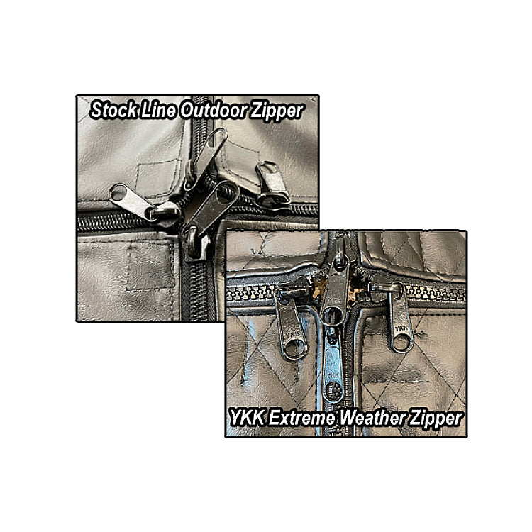 Freightliner Columbia vinyl winterfront - NON-quilted, 2 zippers