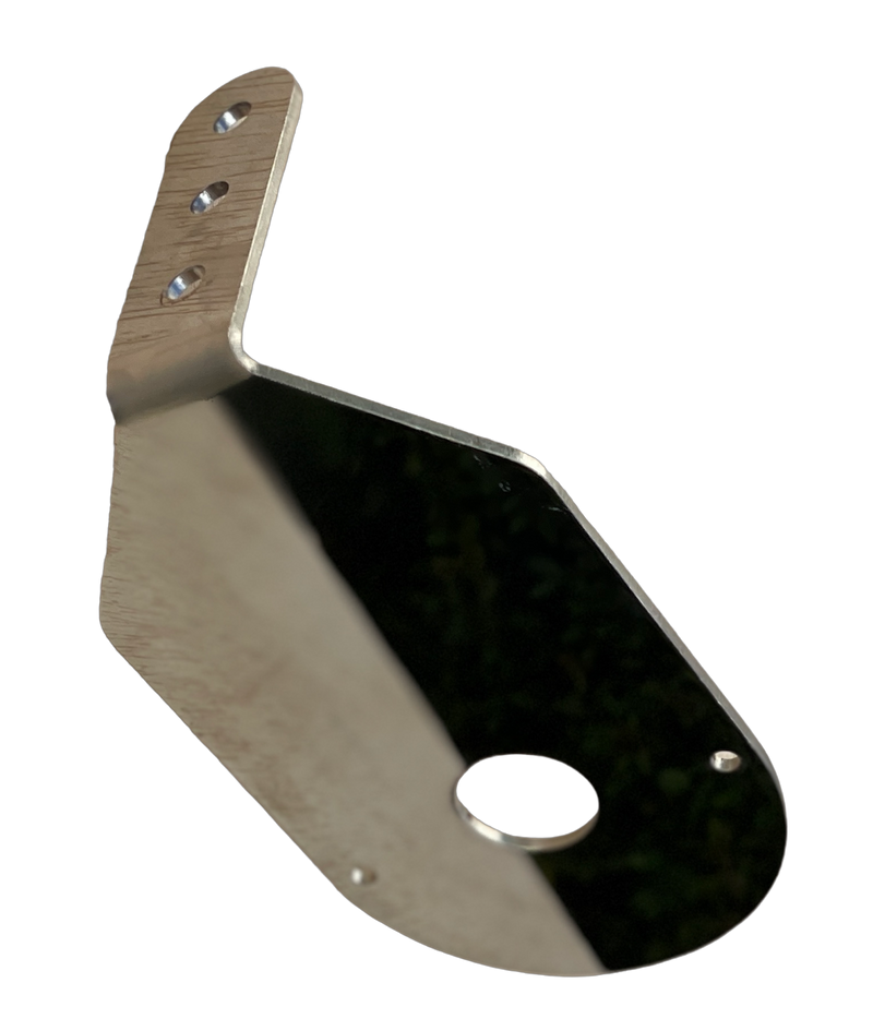 Stainless steel watermelon light turn signal L shaped bracket only - SINGLE, light not included