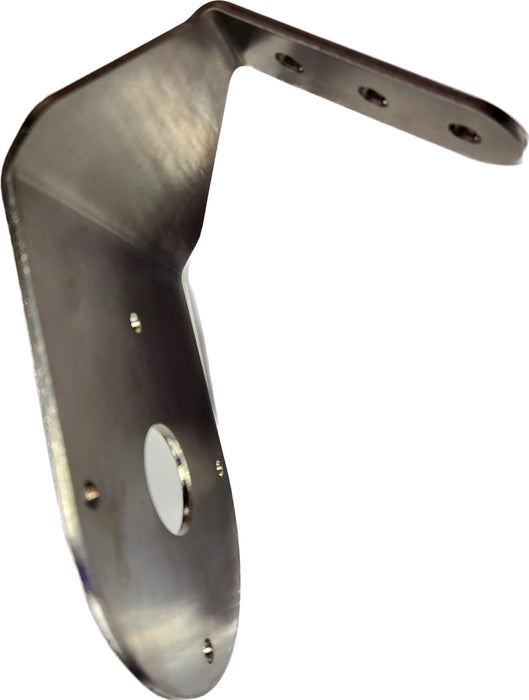 Stainless steel watermelon light mirror turn signal bracket only - SINGLE, light not included