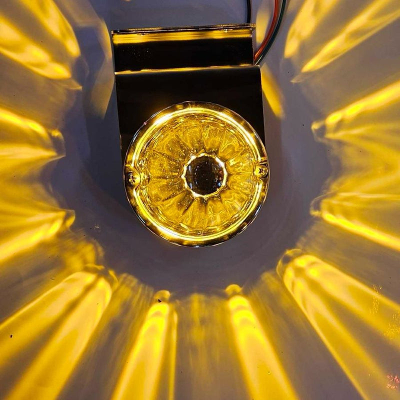 Straight underglow frame-mount bracket for watermelon lights - SINGLE