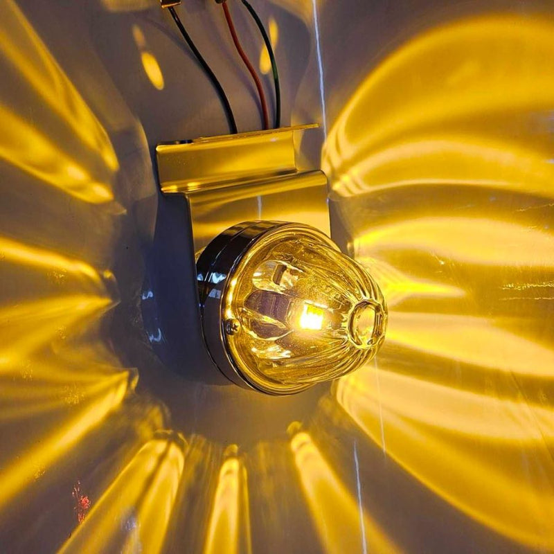 Straight underglow frame-mount bracket for watermelon lights - SINGLE