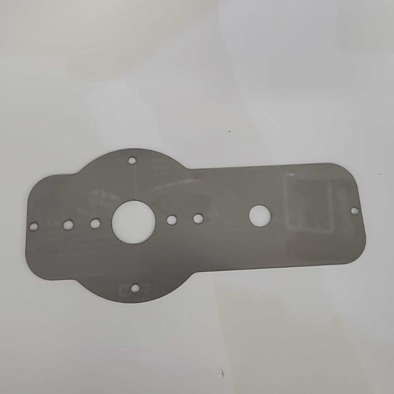 Peterbilt 579 / Kenworth T680 stainless steel dome light plate for watermelon lights