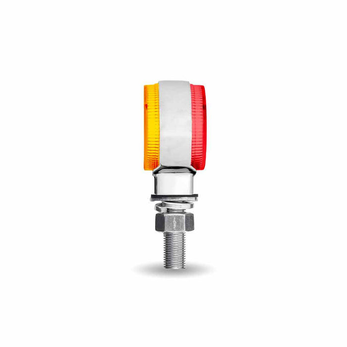 Amber/Red 1.8" MINI round pedestal LED marker/turn signal light