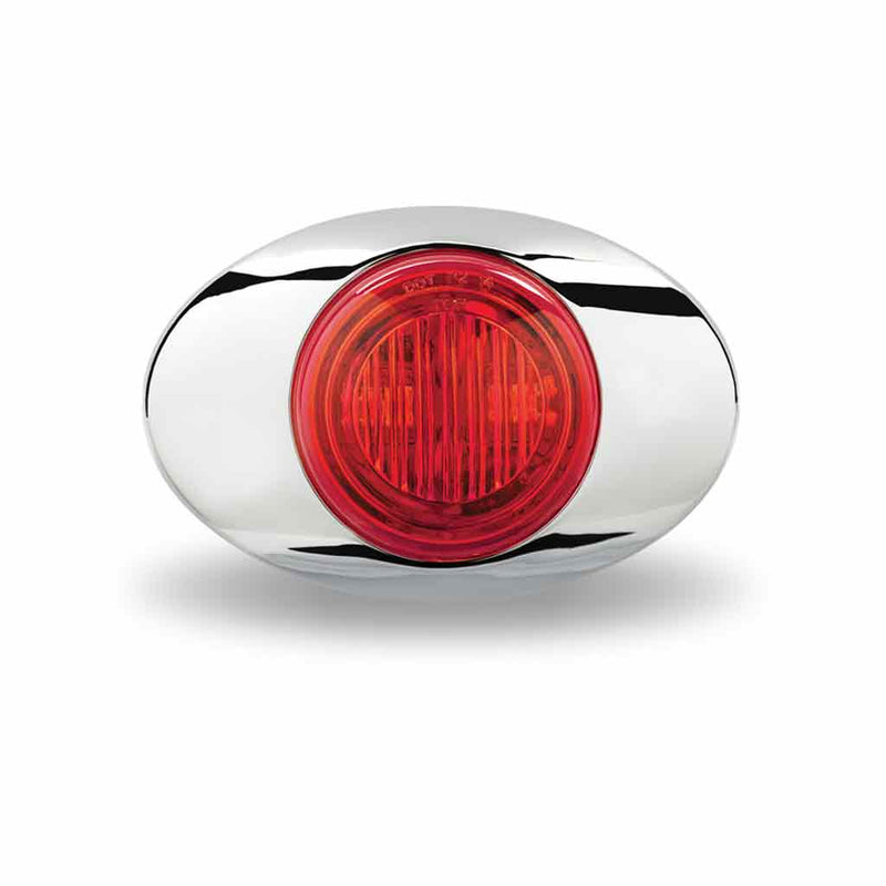 M3 Generation Red 2 diode LED mini-oval marker light