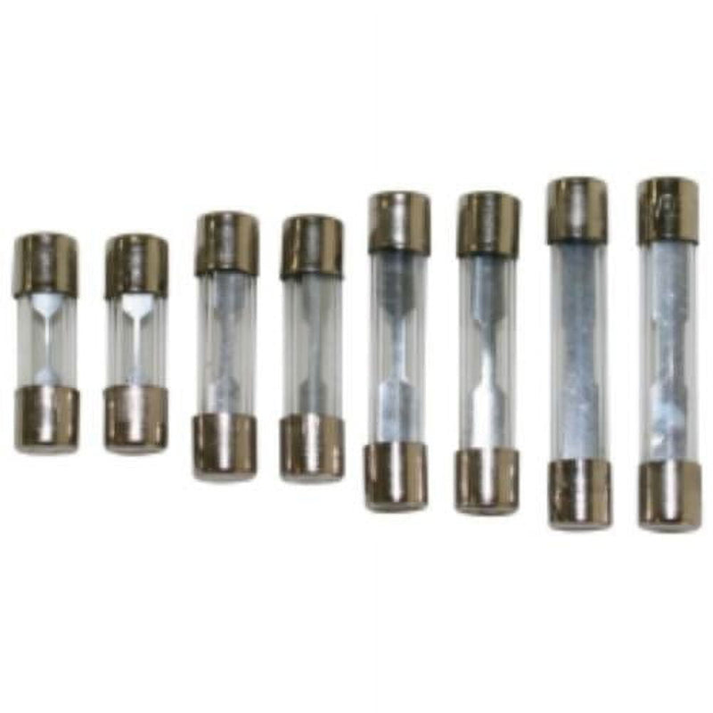 SFE Glass Fuse Kit 9, 14, 20, 30 AMP Fuses - 8 pieces